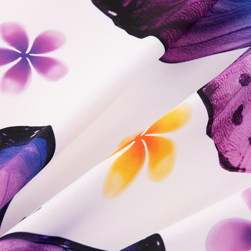 Постельное белье с цветочным принтом и бабочками, 3D-принт, комплект пододеяльника, приятный к коже, односпальный, двуспальный размер, декор для спальни, комплект пододеяльника, подарки