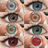 1Pair New Colored Contact Lenses for Eyes Natural Contact Lenses Blue Eye Lens Green Lenses Yearly Brown Eye Contacts