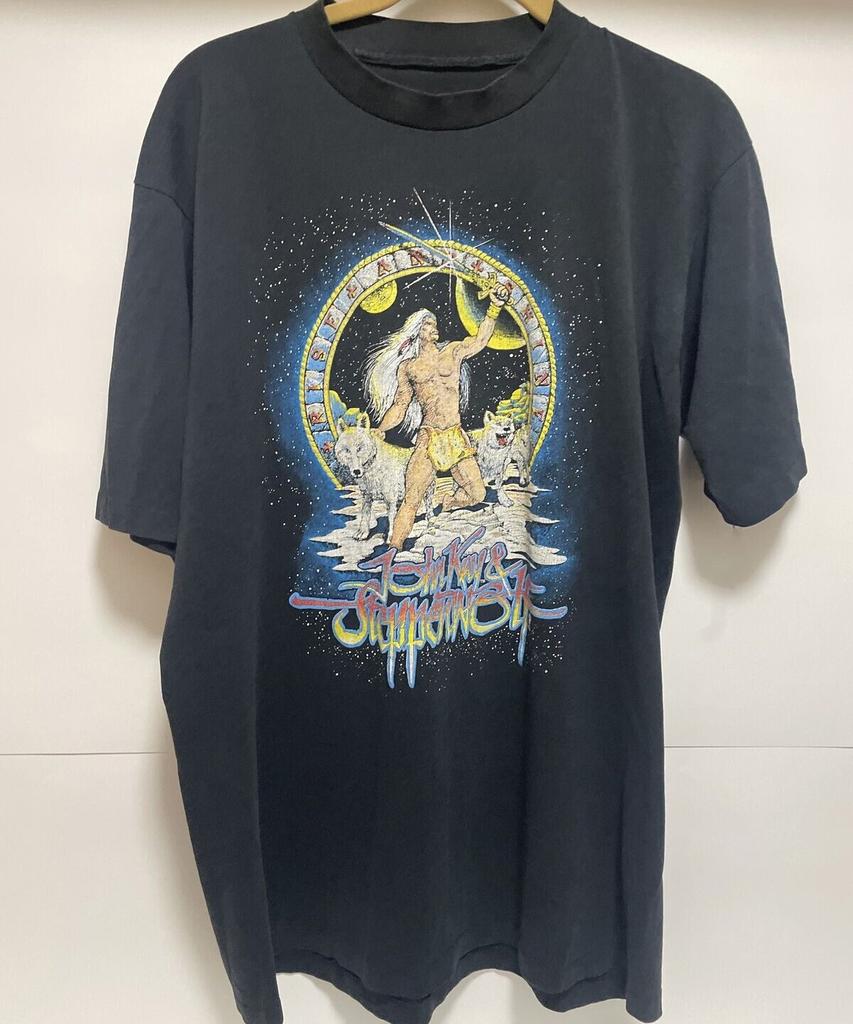 John Kay & Steppenwolf Tour Shirt Short Sleeve Black Unisex S-5XL 1V0152