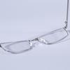 New Anti Blue Light Blocking Reading Glasses Men Metal Frame Business Prescription Computer Reader +100+150+200