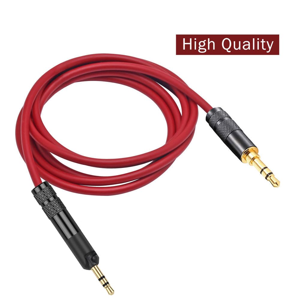 luxferre 3m OFC Headphone Replacement Cable for Sennheiser HD598/HD599/HD558, 3.5mm to 2.5mm