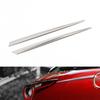 Chrome for Mazda CX30 CX-30 Rear Trunk Lid Tailgate Trim Strip Cover Stainless Steel Car