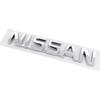 CHHUPY1 ABS Plastic Car Trunk Rear Logo Stickers Letter Decals For Nissan X-trail Qashqai Rogue Sport RogueAltima Versa Juke Leaf