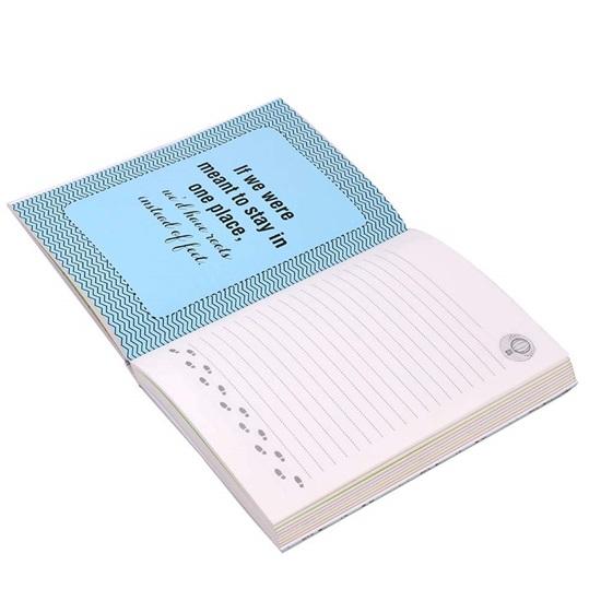 Travelogue Paper Based Hard Bound Travel Journal Diary Planner Pages  24 Motivational Quote Pages 240 Pages Gift for Travel Lovers