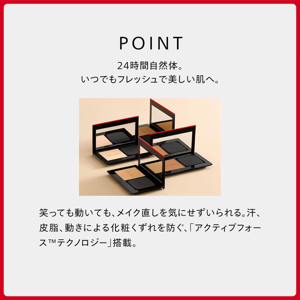 SHISEIDO Makeup Synchro Skin Custom Finish Powder Foundation 130 Opal SPF35 Foundation Powder Unscented Unalign Color Cover Transparent Makeup Permanent