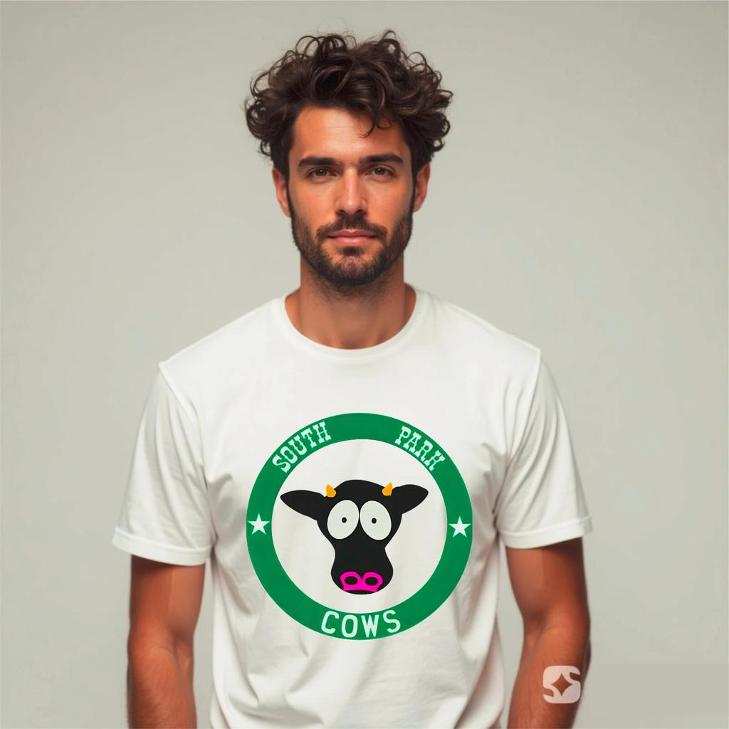 Go Cows South Park Inspired Men's Streetwear 100% Cotton Gift Tee T-Shirt
