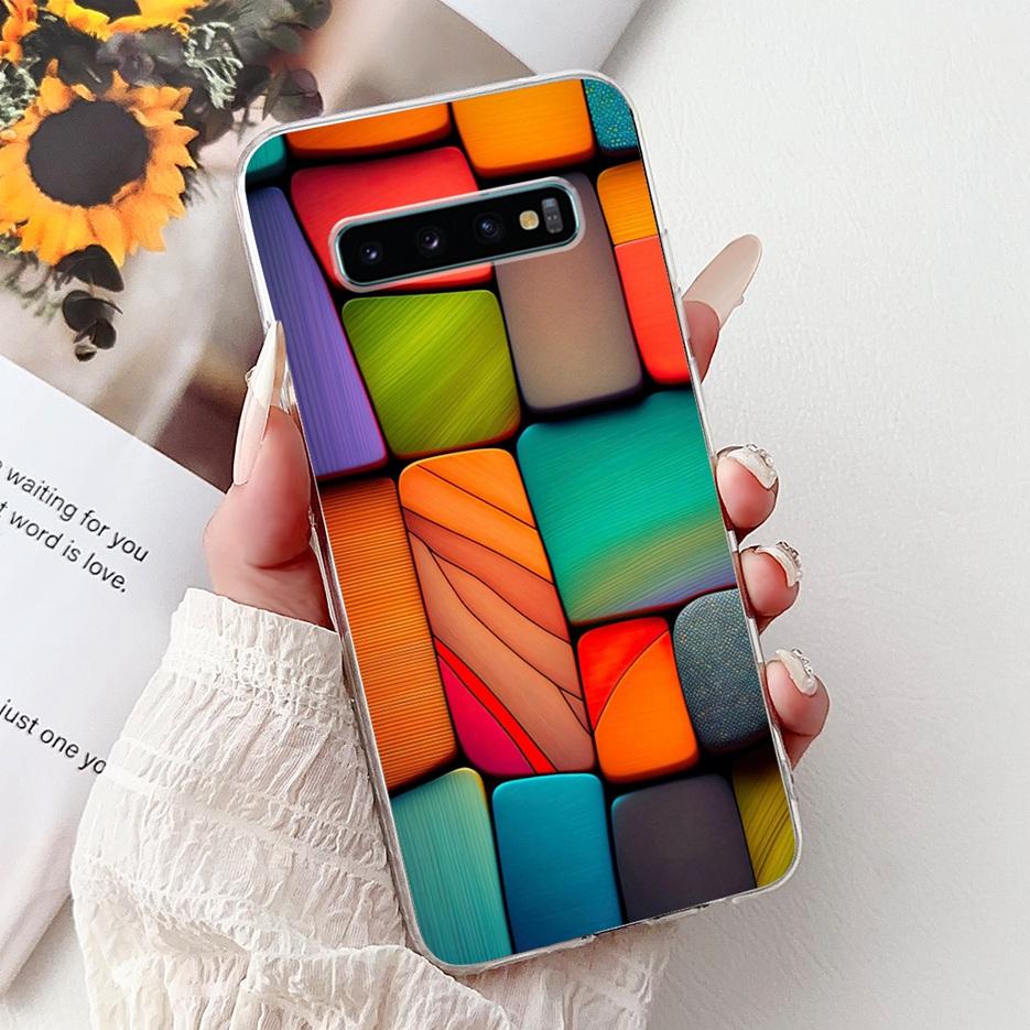 Для Samsung Galaxy S10 S10e S10+ Чехол Роскошный Чехол с Рисунком Сердечка Мягкий Тонкий Чехол для Телефона Для Samsung S10 Plus S 10 S10e Fundas