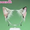 IN STOCK Satou Yaniko Cosplay Wig Yani Neko DokiDoki Women Cute Green 35cm Short Hair Chainsmoker Cat Halloween Free Wig Cap