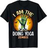 Halloween Matching Doing Yoga Zombie Costume Tee Gift Unisex T-Shirt