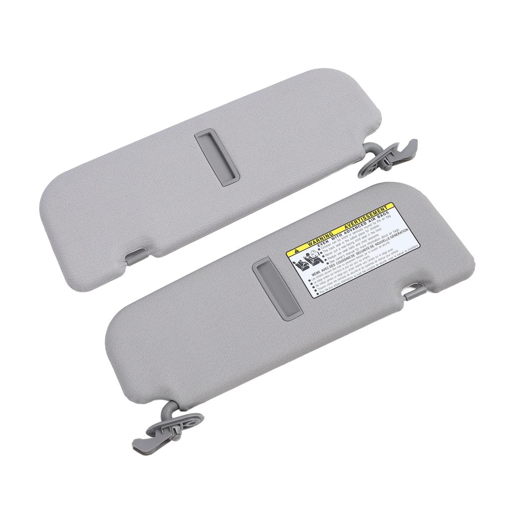 1 пара солнцезащитных козырьков 85210?2В130?TX Прочный серый солнцезащитный козырек с зеркалом для макияжа для