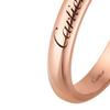 Cartier C De Классическое узкое кольцо из 18-каратного золота Унисекс кольца Розовое золото B4232500