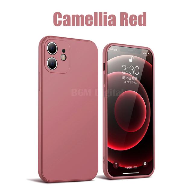 Официальный квадратный жидкий силиконовый чехол для Iphone 12 13 11 Pro Max Mini Xs X Xr 7 8 Plus Se 2, оригинальный тонкий мягкий чехол Candy Coque