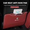 2pcs Leather Car Seat Anti Kick Pad Seat Back Protector Mats For Alfa Romeo Giulia 147 Mito 156 159 166 GT Stelvio Brera VolanteMX1 