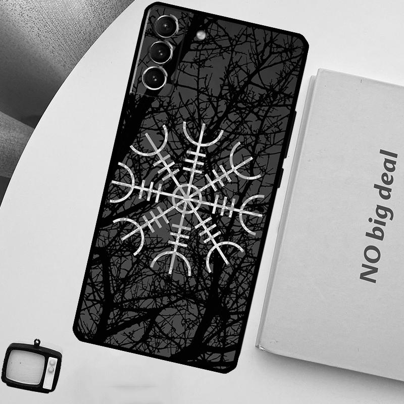 Лесные скандинавские руны Чехол для Samsung Galaxy S22 Ultra S23 FE S9 S10 Note 10 Plus Note 20 Ultra S20 S21 FE