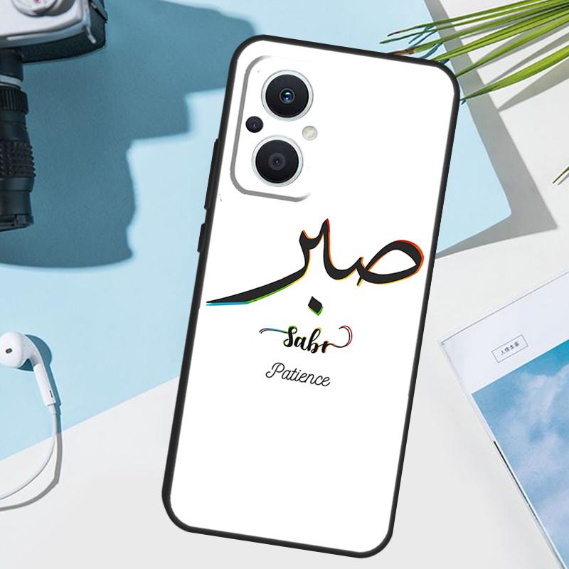 Чехол-обложка Sabr Patience для OPPO Reno 14F 13F 12F 11F 8T 7 8 Lite 10 11 12 13 14 Чехол для OPPO Find X9 X8 X5 X6 Pro