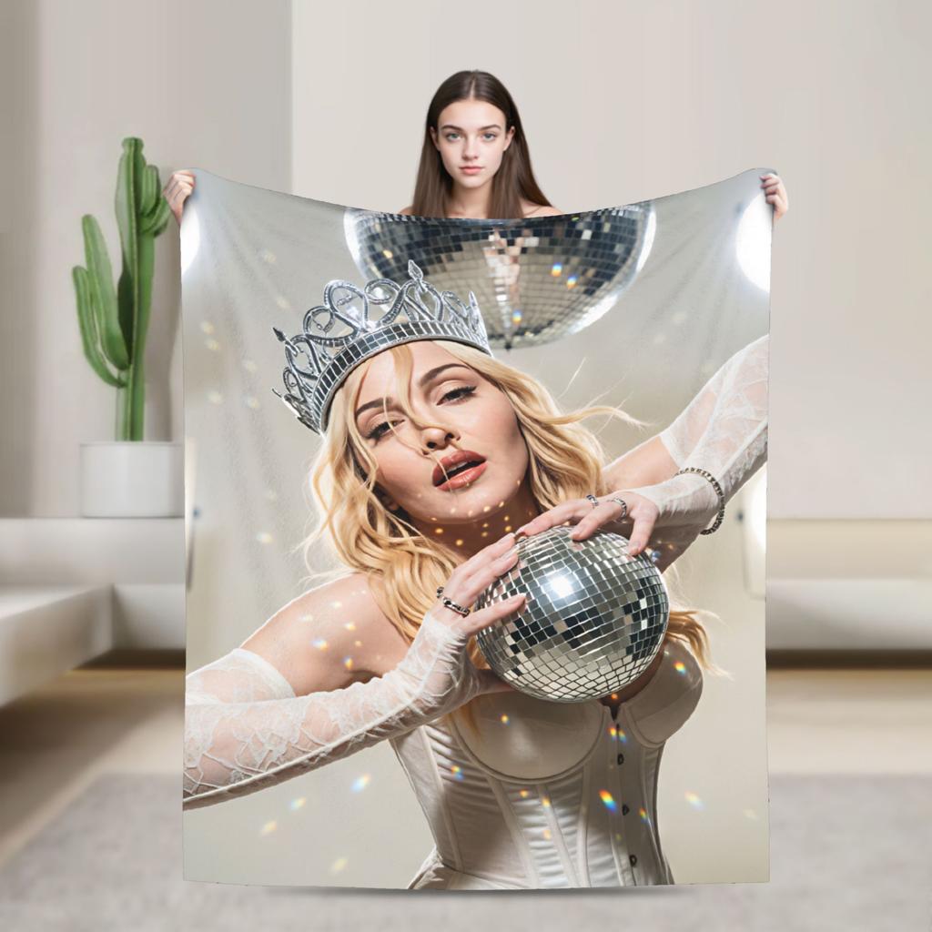 M-Madonna Confessions II Фланелевое одеяло Весеннее Теплое Мягкое Плед Для Детей Взрослой Спальни Забавное Покрывало Покрытие для Кровати