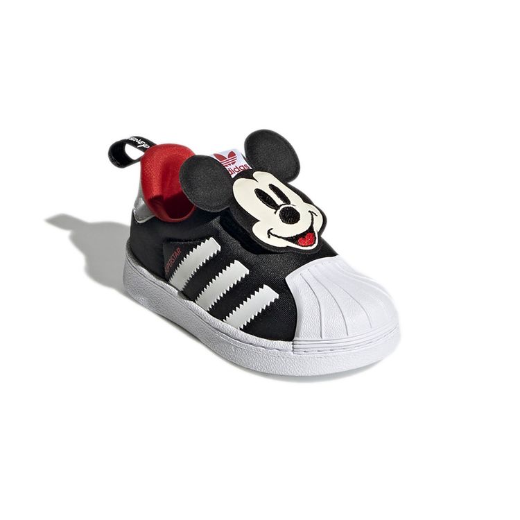 Детские кроссовки Disney x adidas Superstar 360 I Mickey Mouse Черный Основной черный Облачно-белый Q46305