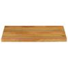 Vidaxl Blat Stołu Z Naturalną Krawędzią, 90X60X3,8 Cm, Drewno Mango