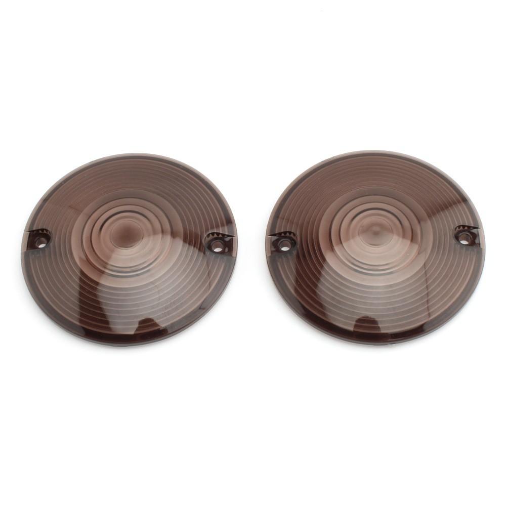 Высококачественные направленные крышки фар для мотоцикла Harley с прозрачной и дымчатой отделкой