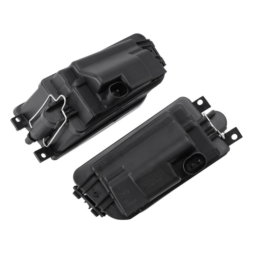 Pair Front Bumper Fog Light Lamp Housing Shell For BMW E39 5-Serise 1995-1998