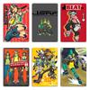 Gum JSRF Jet Set Radio Future The GGs Logo Text Black Soundtrack Cover Metal Personalized Party Wall Decor Tin Sign Poster