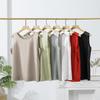 Sleeveless Silk Tank Top for Women - Mulberry Silk, Round Neck, Solid Color, Simple Style