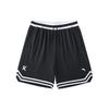 Color Block Printed Lace-Up Casual Shorts Men Shorts Black 952421307-2