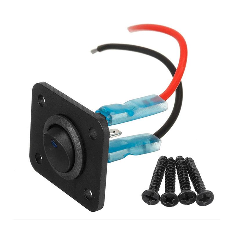 12 В 1-4 Gang Универсальный тумблер Панель USB Автомобиль Лодка Морской Автофургон Грузовик Синий светодиод Стильные аксессуары Морской кулисный переключатель