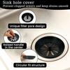 Sink Hole Cover, AB Two Models, Kitchen and Bathroom Sink Filter, Reusable, Plastic Tool