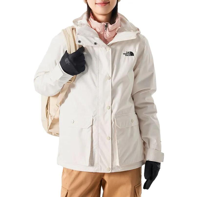 THE NORTH FACE Urban Exploration Windbreaker Jacket Women's White (Unisex) Windbreaker Jackets NF0A88RW N4I