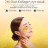 30pcs Gold Eye Mask Patches Crystal Collagen Anti Aging Remove Puffiness Dark Circles Moisturizing Sleep Eyes Pads Gel Skin Care