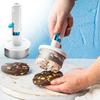 Ice Cream Sandwich Tool,Half Cup Stainless Steel Cookie Ice Cream Sandwich Scoop Mold With ,Cylinder Sandwiches Maker