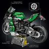 2088PCS H2 SX Motorcycle Building Blocks City Racing Motor Bike Model Bricks Desktop Decoration Display Children's DIY Toy Gifts