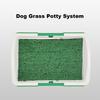 Dog Grass Potty Pet Pee Pad Portable Pet Potty System Reusable Training Pads Dog Toilet Tray Artificial Grass Potty for Dogs