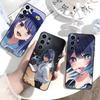 Чехол для телефона аниме Oshi-no Ko для Samsung S26, S25, S24, S23, S22, S30, S21, Ultra, Plus, FE 5G Черный Мягкий Чехол