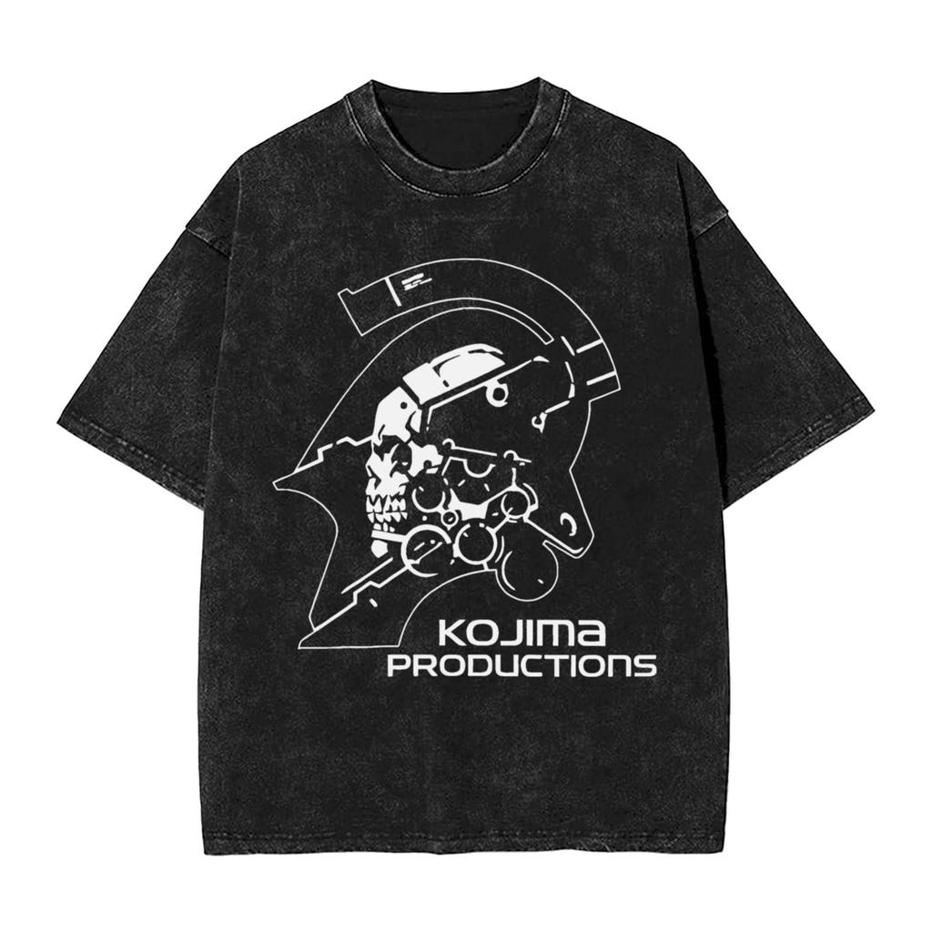 Death Stranding Keeping On Принтованная Футболка Харадзюку Хип-Хоп Стирка Футболки Мужская Женская Одежда Хлопок Короткий Рукав Футболки Топы