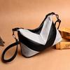 Women Bag Female Messenger Bag Solid Color Soft Leather PU Shoulder Portable Bag Ladies Bag