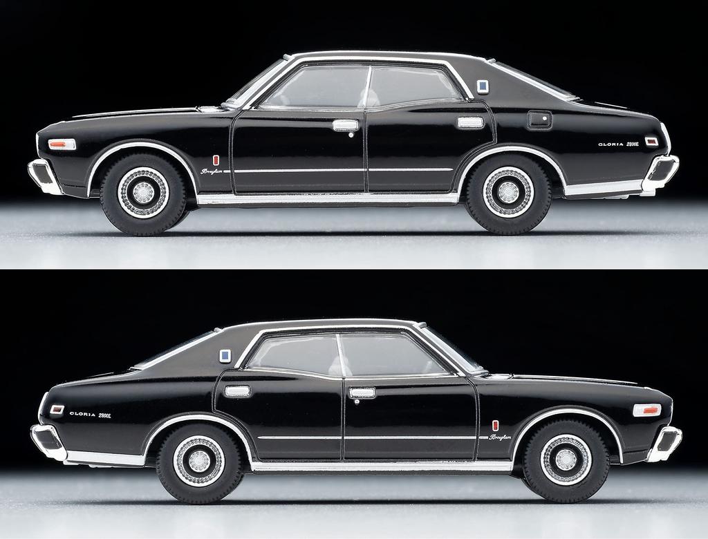 TOMYTEC Tomica Limited Vintage Neo Nissan Gloria HTF Type 2800 Brougham Black 78 год выпуска готового продукта 1/64 LV-N296a 4-дверный