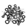 Stainless Steel Eye Ceramic Ring O Ring Fishing rod Tip Repair Kit Durable Fishing Rod Guide