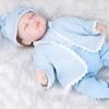 Simulation Eye Closed Sleep Baby Baby Toy Rebirth Doll Holiday Gift Cute Children's Doll Companion