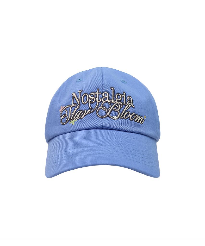 1993STUDIO Кепка-бейсболка с надписью Nostalgia Typography_Синяя