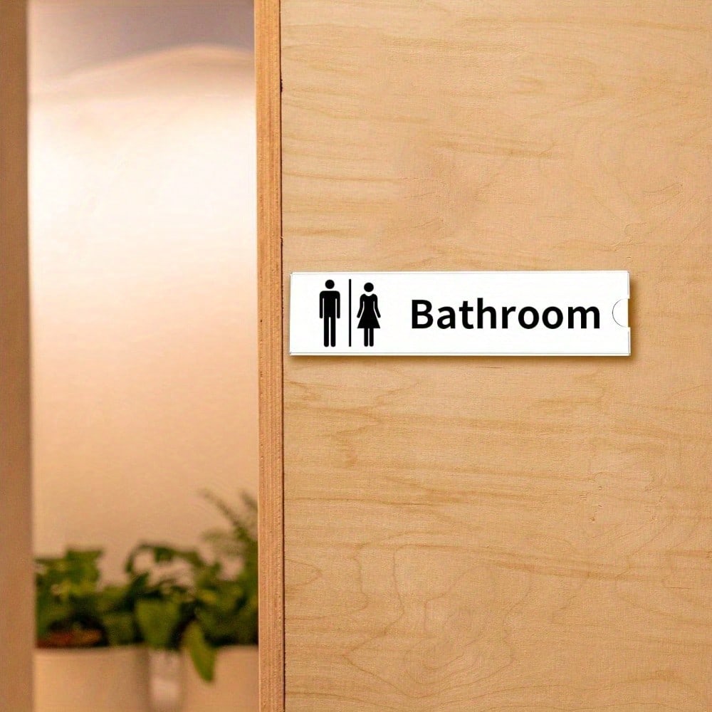 5 шт. 8x2 держателей для настенных табличек, акриловые настенные держатели для табличек, прозрачные держатели для офисных табличек.