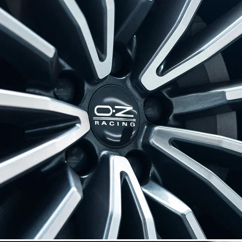 4PCS 65MM 60MM OZ RACING Emblem Wheel Center Hub Cap Car Rims Dust-proof Cover Hubcaps O.Z Sticker Auto Styling Accessories