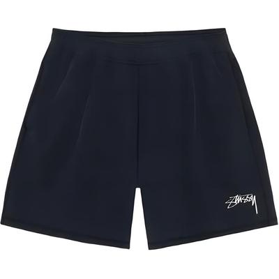 X Stüssy Collaboration SS24 Удобные быстросохнущие универсальные повседневные шорты унисекс шорты черные FZ5761-010