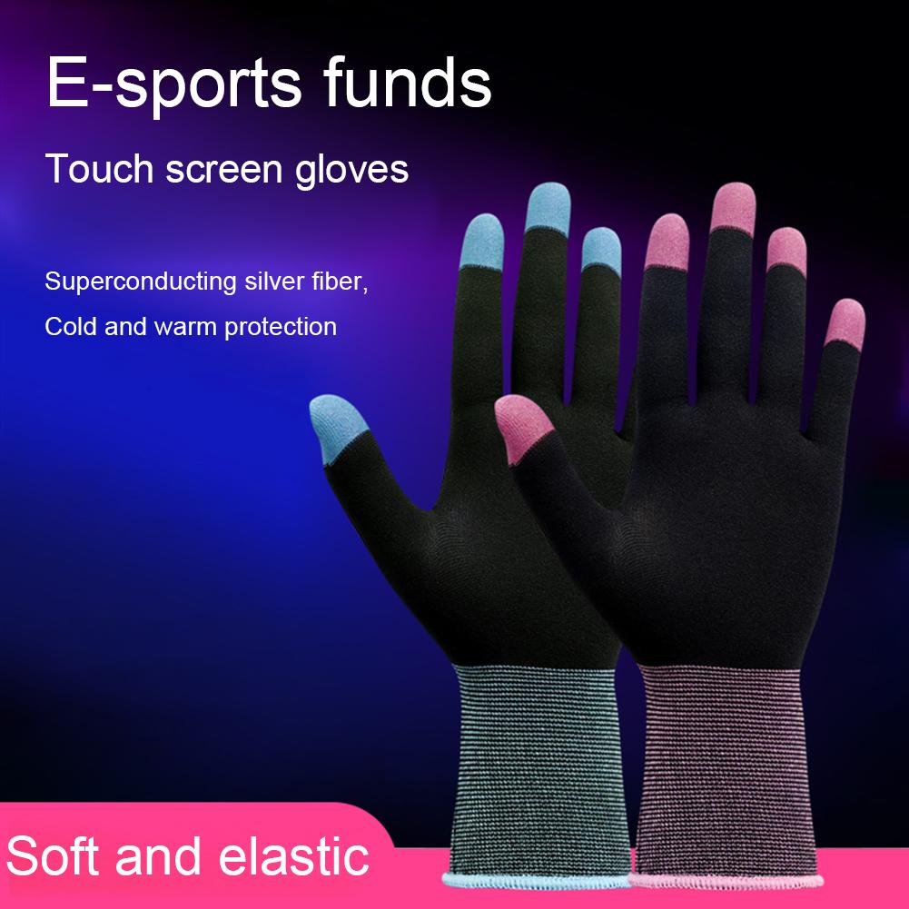 1 пара перчаток, варежек, игровых перчаток, сохраняющих тепло для PUBG E-Sports, игровых перчаток Sara