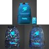 Fairy Tail Backpack Japanese Anime Canvas Travel Bag With Zipper For Teens
