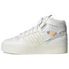 Forum Bonega Mid Embroidered Floral Women Sneakers White Crystal-White Wonder-White GZ4296
