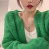 Chic Sweet & Cool Statement Necklace for Women: Trendy Clavicle & Sweater Chain Design for Autumn/Winter Fashion