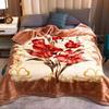 Зимнее одеяло-кровать Мягкое коралловое фланелевое фланелевое одеяло Искусственный мех норки Сплошной цвет Чехол для дивана Покрывало плюс бархатный дышащий лист