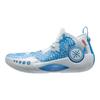Баскетбольные кроссовки Li Ning Phantom 3 Porcelain Shock Absorbing Non-Slip Low-Top мужские кроссовки Белый Синий ABPR049-9